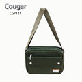 加賀皮件 COUGAR 美洲豹 防潑水 多收納 側背包 單肩包 CG7121