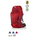 美國[GREGORY] DEVA 60專業登山背包/登山包 60升 (紅色)