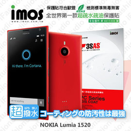 【愛瘋潮】急件勿下 NOKIA Lumia 1520 iMOS 3SAS 防潑水 防指紋 疏油疏水 螢幕保護貼