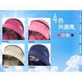 機能型抗UV可折疊收納-可拆型透氣全面防護系列(大面積抗防曬口罩)遮陽帽-工作帽-桃紅色