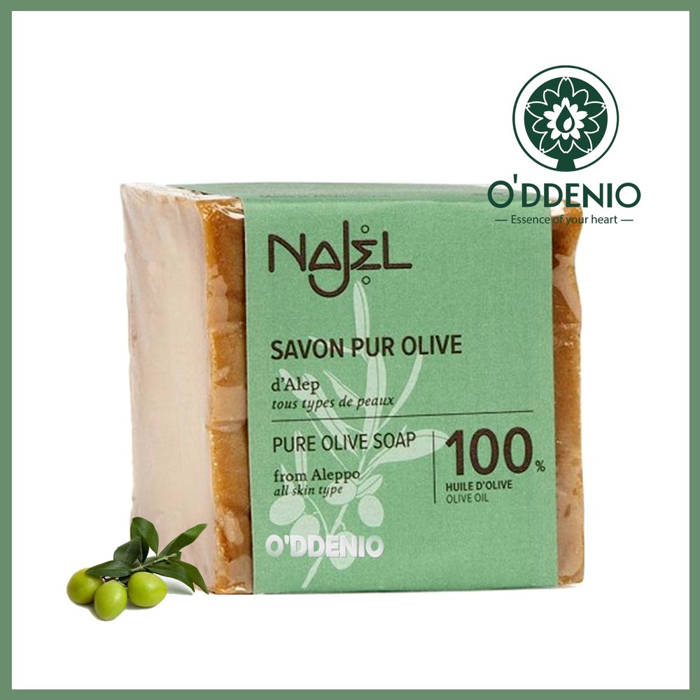 Najel阿勒坡古皂-100%橄欖油手工馬賽皂200g《歐丹尼》