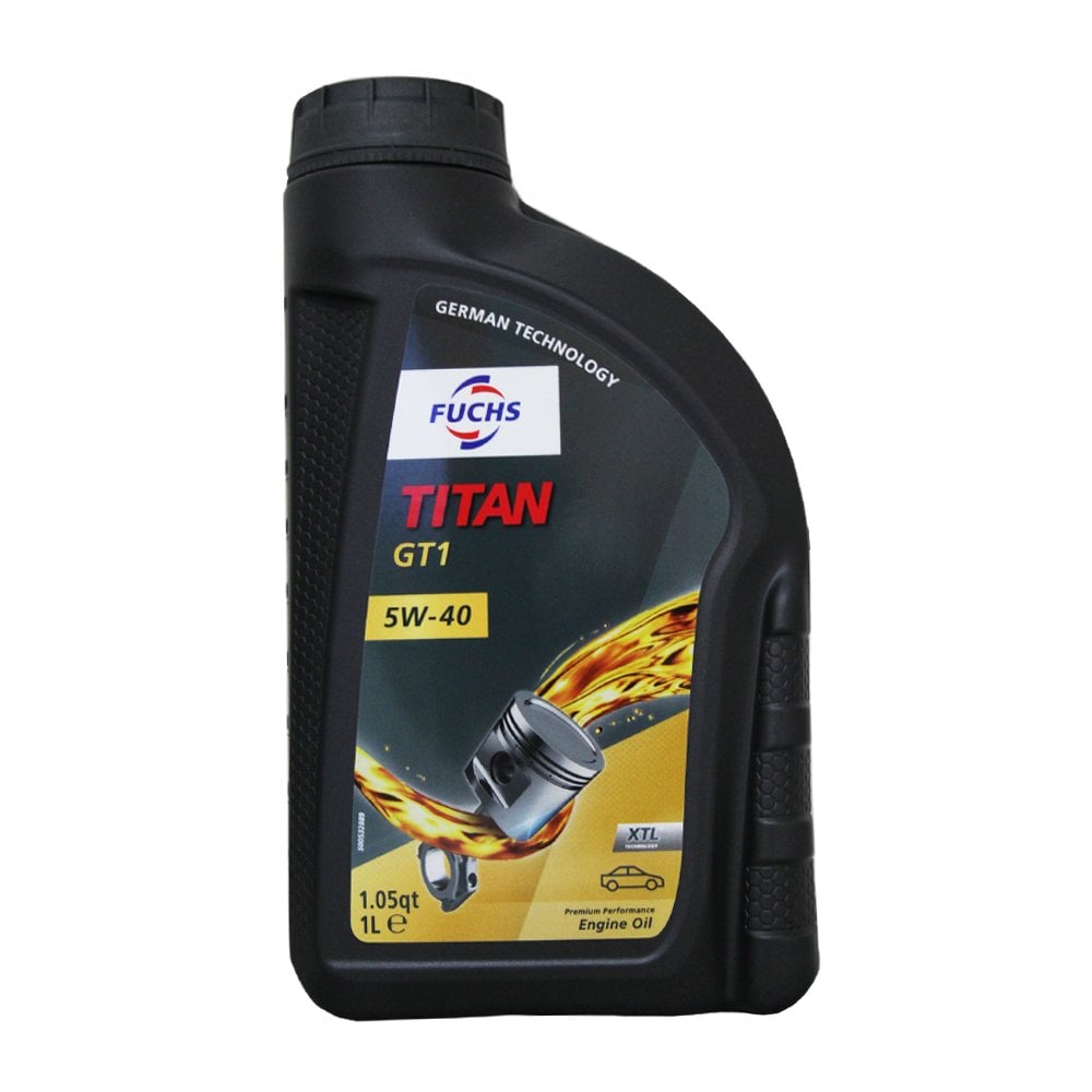 【易油網】FUCHS TITAN GT1 5W40 XTL 機油