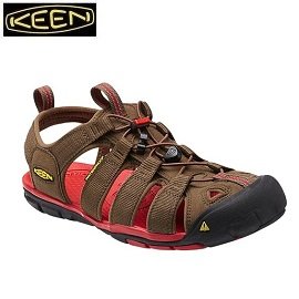 KEEN ] 男Clearwater CNX深咖啡/ 護趾涼鞋/ 水陸兩用鞋/ 公司貨