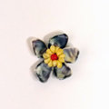手作貝殼花/Shell Flower(雙層/小紫蛤/3入)