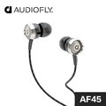 【歐肯得OKDr.】《送耳機收納殼》Audiofly AF45 入耳式耳機 公司貨 兩年保固 - 黑色