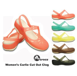 crocs women's carlie cutout clog