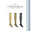 TRUSSARDI -【時尚圓點網襪】淺膚/自然膚/黑(三色可選)