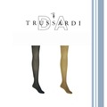 TRUSSARDI -【經典圖案點美膚絲襪】黑/膚(二色可選)