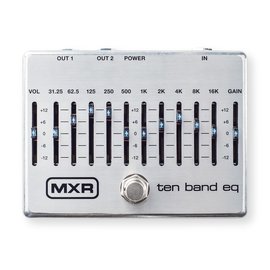 ☆ 唐尼樂器︵☆ MXR M108S/ M-108S 10段 EQ 電吉他/電貝斯 Bass 等化器效果器