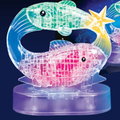 3D立體水晶拼圖 12星座 立體拼圖 (雙魚座-發光) 聖誕節 交換禮物 情人 生日-艾發現