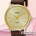 SEIKO 精工 手錶 專賣店 SUP302P1 女錶 石英錶 皮革錶帶 太陽能 礦物玻璃鏡面 防水 全新品 保固一年 開發票