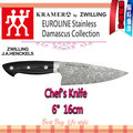 德國 Zwilling 雙人 16cm 6吋 Chefs 主廚刀 Bob Kramer Euroline Damascus刀具 日本製 頂級刀具 #34891-163