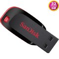 SanDisk 32GB 32G Cruzer Blade【CZ50-032G】SD CZ50 SDCZ50-032G USB 2.0 原廠包裝 隨身碟