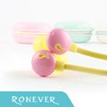 【Ronever】馬卡龍內耳式耳機麥克風(MOE216)