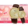 SEIKO 精工 手錶專賣店 SUP302P1+SUP870P1 對錶 石英錶 真皮錶帶 太陽能 防水全新品 保固一年