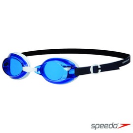 【線上體育】SPEEDO成人基礎型泳鏡Jet藍/白 50