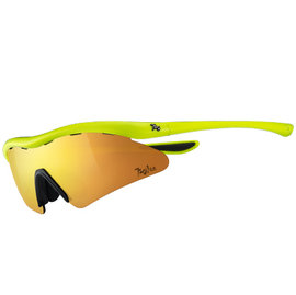 720armour Rider 運動太陽眼鏡 T337Lite-2 螢光黃框全面金多層鍍膜防爆PC片 BSMI D33E04