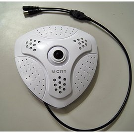360度全景星光級Sony IMX290-1080P-TVI/AHD/CVI紅外線OSD攝影機(直徑18CM)(長20C