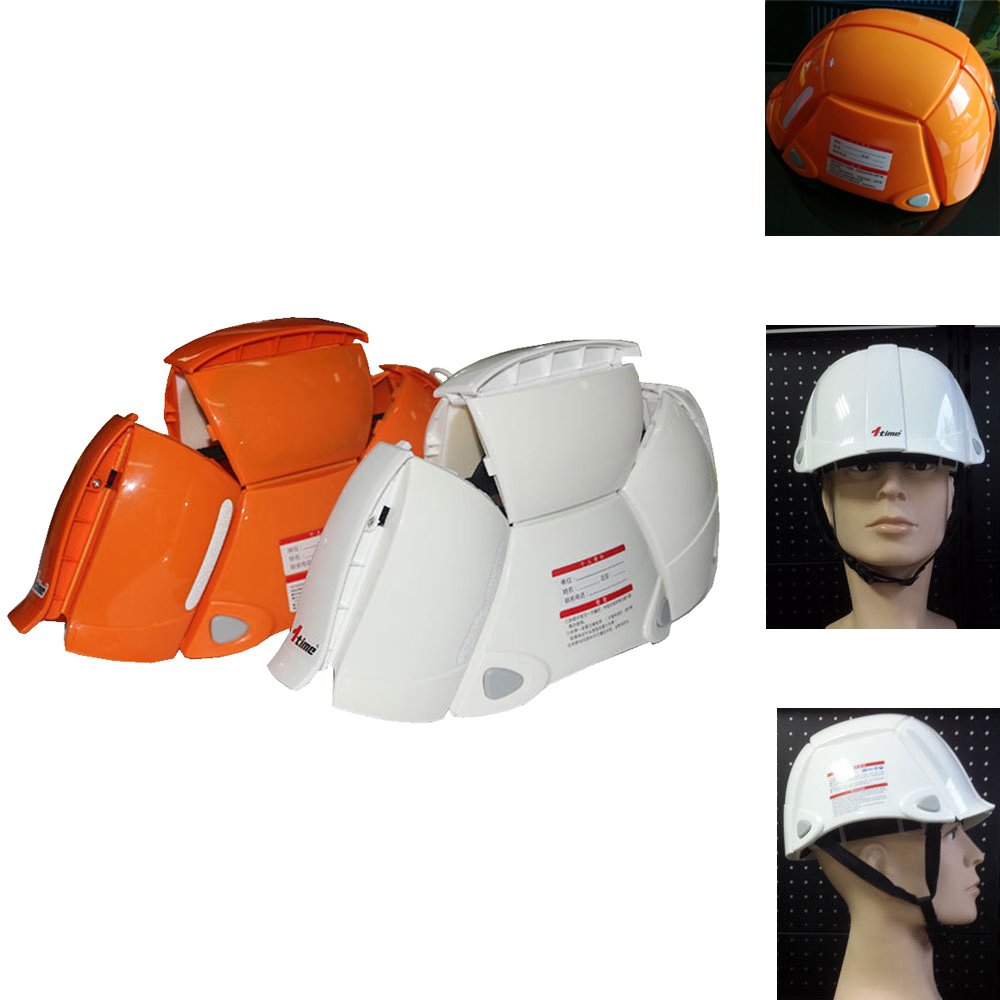 PUSH! 地震防災相關用品 折疊式安全帽防災帽防災頭盔戶外運動安全帽(加強版)J20