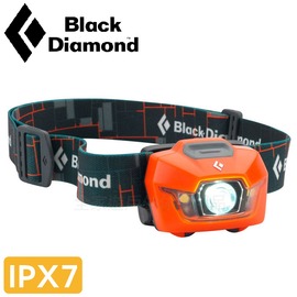 【全家遊戶外】㊣ Black Diamond 美國 Storm 頭燈 100 LUMENS 110g-橘 620590-Mango IPX7 防水 LED頭燈 100流明 探照燈