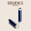 英國 Brooks Slender Leather Grips 真皮手握 皇家藍