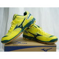新莊新太陽 MIZUNO 美津濃 WAVE TWISTER 4 V1GA157035 基本型體 排球鞋 黃綠色 特1550