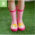 《童伶寶貝》KOC023-韓國品牌(小鹿款)四色環保兒童雨鞋