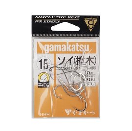 ◎百有釣具◎GAMAKATSU ソイ(撞木)日幣250 大物專用鉤 規格:15/16/17/18/19