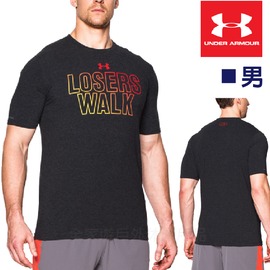 【全家遊戶外】㊣ Under Armour 美國 UA 男款 HG Losers Walk 短袖T恤 S、M、L 黑/金/黃 1271749-001 排汗衣 運動 休閒衣