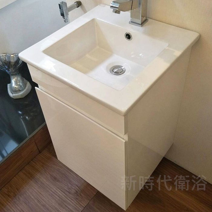 新時代衛浴 42 * 42 cm 薄方盆浴櫃組 小尺寸小空間最適合 ro 501