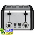 [美國直購] Cuisinart CPT-340 1250Watts Compact Stainless 4-Slice Toaster, Brushed Stainless 烤麵包機烤土司機