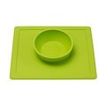美國EZPZ矽膠幼兒餐具 Happy Bowl快樂防滑餐碗- 蘋果綠 盤子 兒童碗