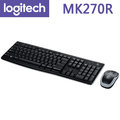 Logitech 羅技 MK270r 無線滑鼠鍵盤組 ／ 八個熱鍵 ／ 2.4 GHz ／ MK270R