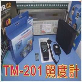 TM-201 照度錶照度計分離式附硬盒台灣生產LUX FC - PChome 商店街