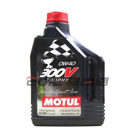 【易油網】Motul 300V 0W40 TROPHY 酯類全合成機油 0W-40摩特公司貨