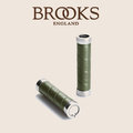 英國 Brooks Slender Leather Grips 真皮手握 橄欖綠