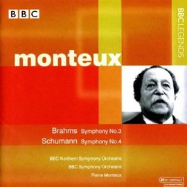 L4058 蒙都-布拉姆斯&amp;舒曼：交響曲3號&amp;交響曲4號 Brahms．Schuamnn / Monteux (BBC)