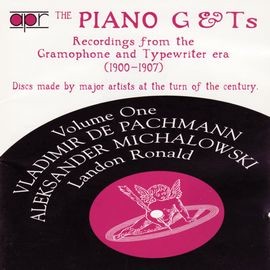 APR5531 留聲機&amp;紙捲鋼琴(一)：狄帕赫曼,米凱勞斯基 The Piano G &amp; Ts vol.1 (APR)
