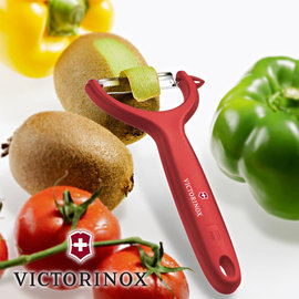 【詮國】瑞士Victorinox 維氏 - Y型萬用蔬果削皮刀 Tomato Peeler 六色可選 - 7.6079(VN204)