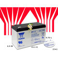 ☼台中苙翔電池►湯淺電池 YUASA NP7-12 12V7AH (藍標) UPS不斷電系專用 太陽能蓄電池 閃光燈電池