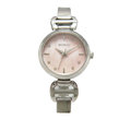 MANGO 心動時分優質時尚女性腕錶-銀色-MA6599L-10