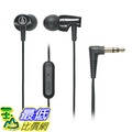 [美國直購] Audio-Technica 入耳式耳機 ATH-CLR100iSBK SonicFuel In-Ear Headphones with In-line Microphone &amp; Control, Black