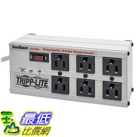 [美國直購] Tripp Lite ISOBAR6ULTRA 延長線插座 Isobar 6 Outlet Surge Protector Power Strip 1.2米線長 Right Angle Plug