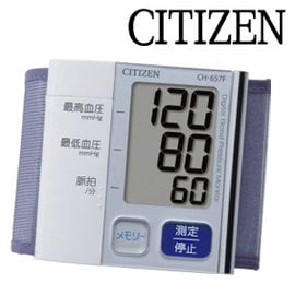 CITIZEN星辰CH657F手腕式電子血壓計(白色)-未開放網購(來電再優惠02-27134988)
