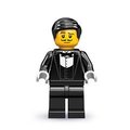 樂高Lego 【71000 第9代人偶包 1 服務生 Waiter Diner】