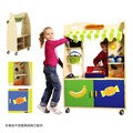 百變功能櫃-超市 華森葳兒童幼兒教具玩具屋遊戲屋 情境扮演家家酒 高級木製家具 收納整理櫃