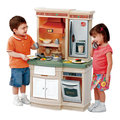 【A4-7546】法式廚房-美國STEP2兒童幼兒玩具扮演廚房遊戲屋 扮家家酒 收納置物 瓦斯爐電話附配件