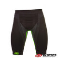 法國 BV SPORT N3R 機能運動短褲『黑色/灰色/綠色』|運動褲|緊身褲|透氣| 610/103