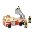 消防救援站Ⅱ代 M&amp;D兒童幼兒教具玩具道具遊戲 社會扮演想像創造建構造型組裝玩偶積木模型