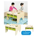 新蒙氏玩具桌(楓木紋) 華森葳兒童幼兒教具傢俱設備道具遊戲 收納整理積木櫃桌木製